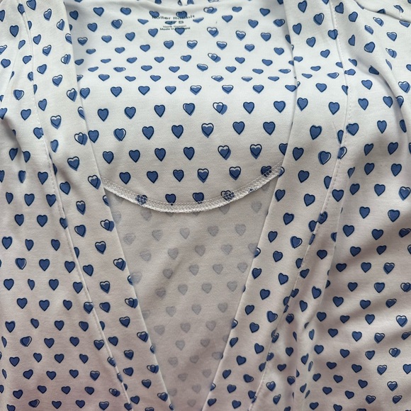 Blue Heart Patterned Robe - Picture 2 of 2